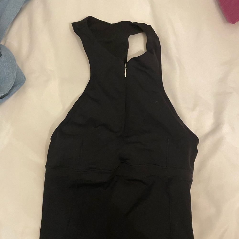 Black vintage lulu tank top